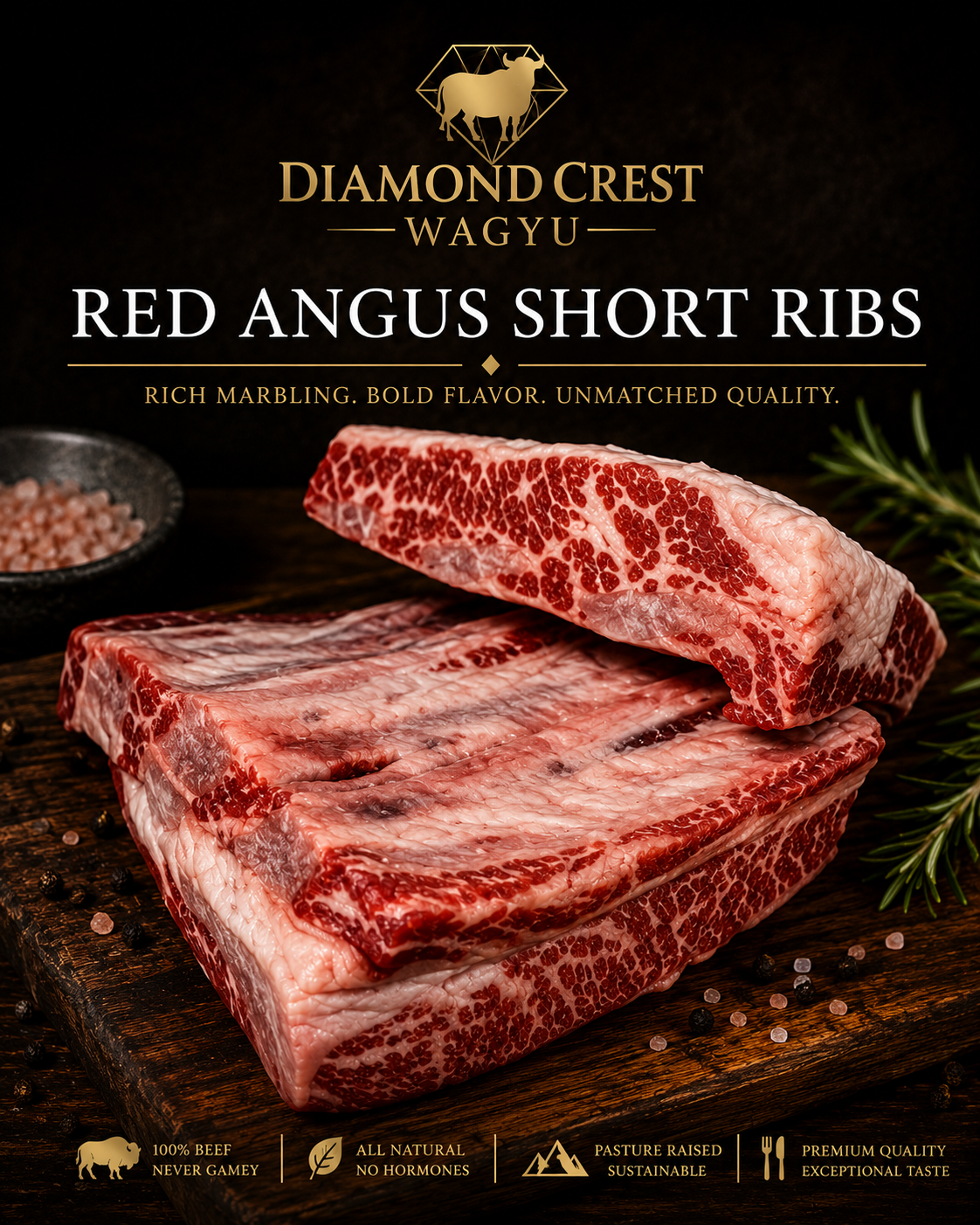Red Angus Short Ribs